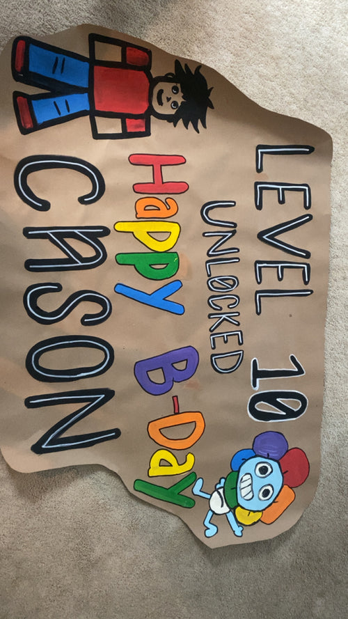 Birthday banner